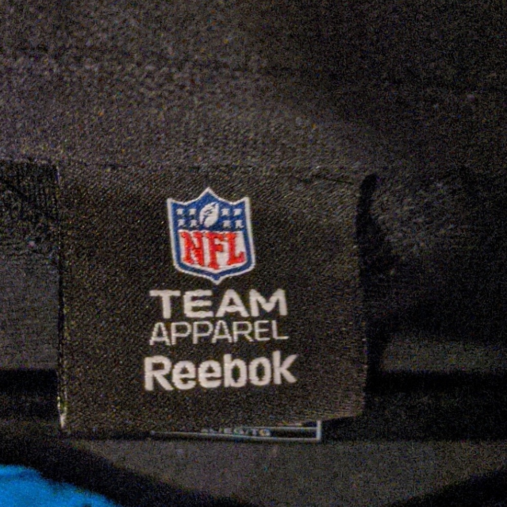 XL Reebok NFL Panthers Collard Shirt - Picture 3 of 4